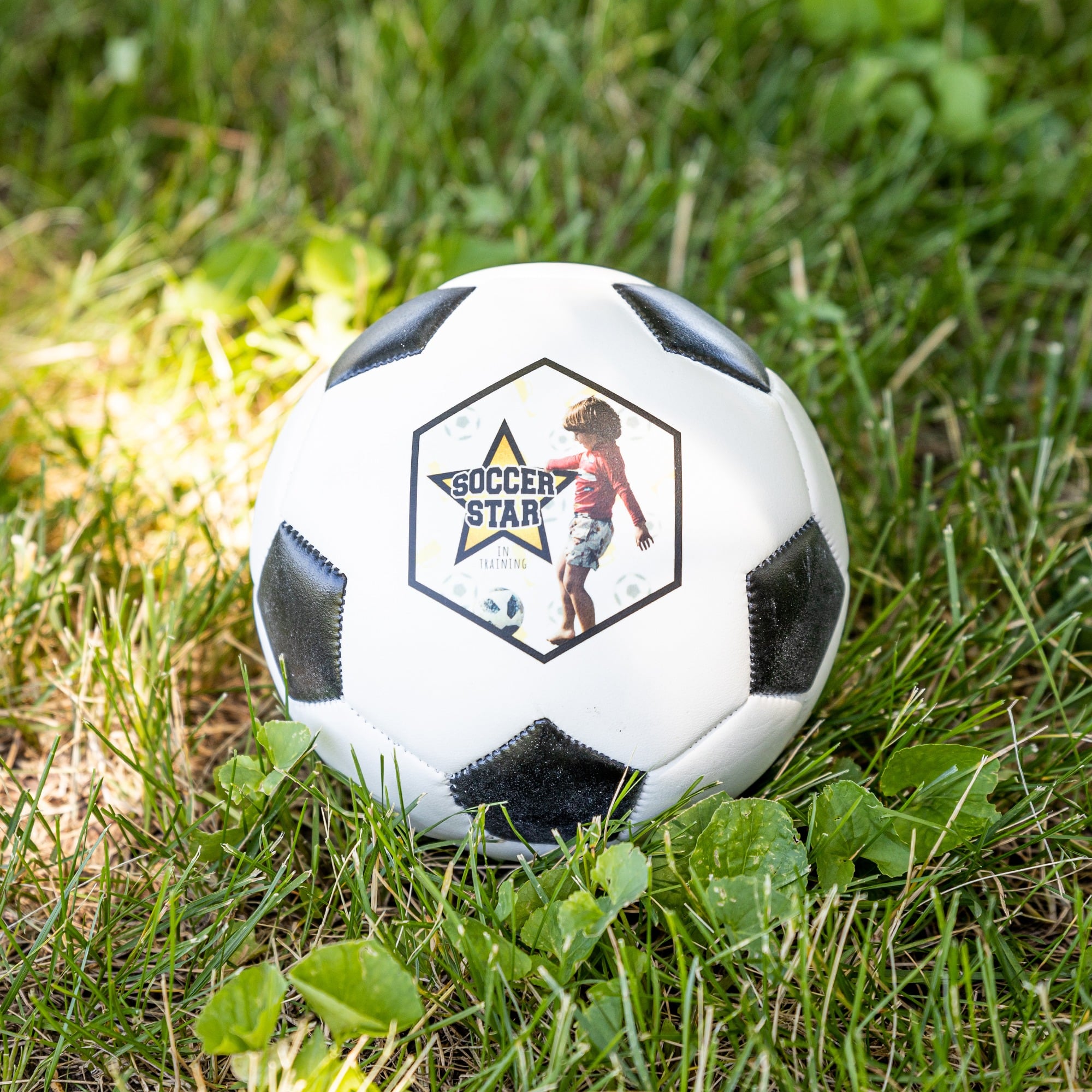 Personalized Mini Soccer Ball - Custom Photo Soccer Ball Coach Gift