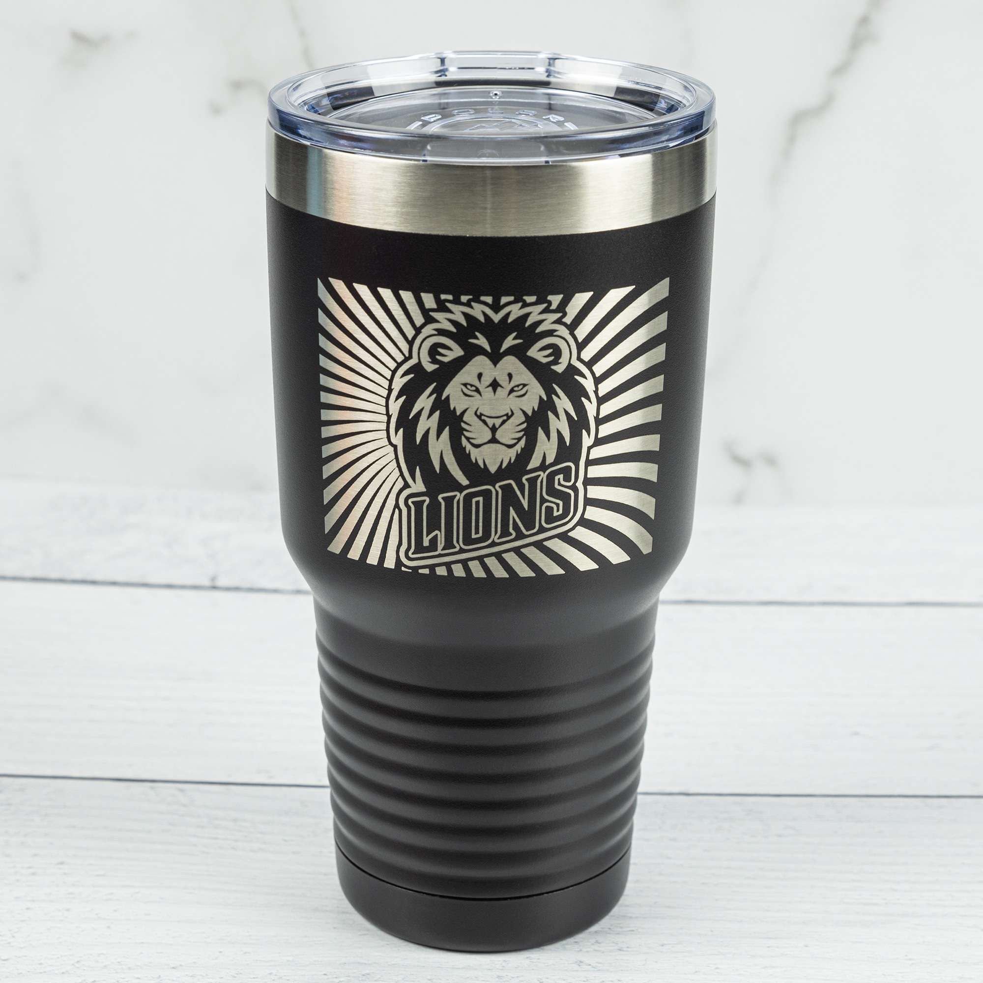 Personalized 30oz Large Tumbler - Custom Laser Engraved Insulated Cup