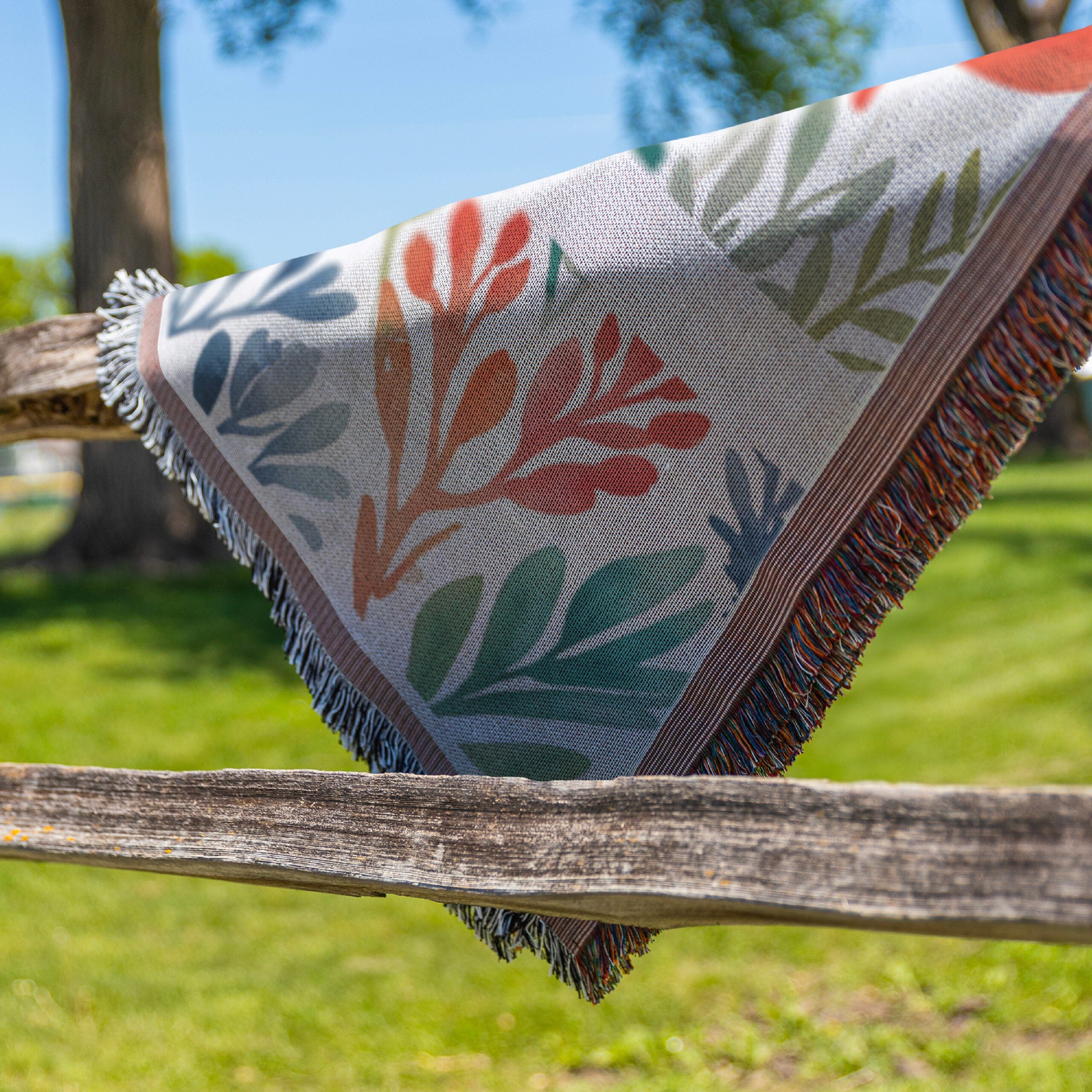 Custom Woven Photo Blanket 50x60 - Personalized Tapestry Throw Heirloom
