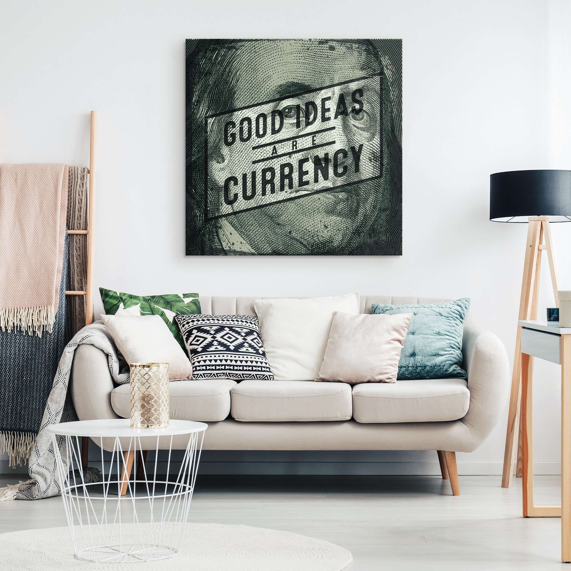 Personalized Canvas Wall Art 8x10 - Custom Family Name Canvas Print